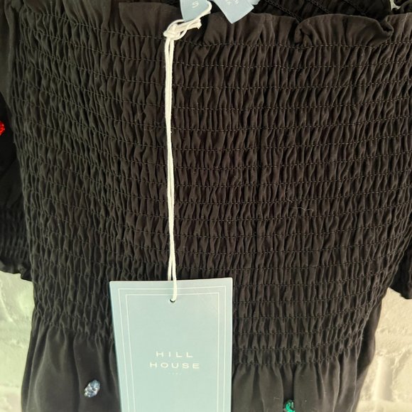 Hill House Tops Nwt Hill House Home Jewel Jammie Top Black Small